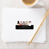 Weihnachtskritter Adresse Mailing Labels Adressaufkleber (Insitu)