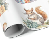 Weihnachtskritter Geschenkpapier (Rolleneckpunkt)