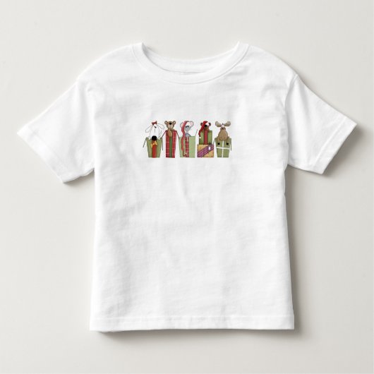 Weihnachtskritter Kinderhemden Kleinkind T-shirt (Vorderseite)