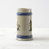 Weihnachtskrokodile Bierglas (Mittel)