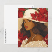 WEIHNACHTSKRONE #2 FEIERTAGSPOSTKARTE (Vorne/Hinten)