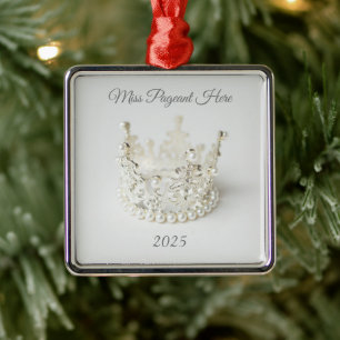 Weihnachtskrone-Ornament Ornament Aus Metall