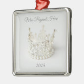 Weihnachtskrone-Ornament Ornament Aus Metall (Links)
