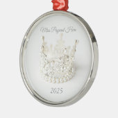 Weihnachtskrone-Ornament Ornament Aus Metall (Links)