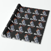 Weihnachtskronenpapier Geschenkpapier (Ungerollt)