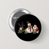 Weihnachtskrug-Band-Knopf Button (Vorne & Hinten)