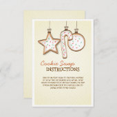 Weihnachtskrümelkarte (Vorne/Hinten)