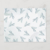 Weihnachtskrümelkarte (Rückseite)