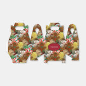 Weihnachtskrümelmuster Geschenkschachtel (Ungefaltet)