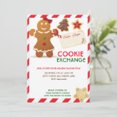 Weihnachtskrümelverkehr Einladung (Stehend Vorderseite)