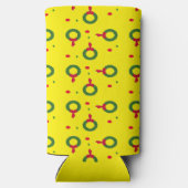 Weihnachtskrustenpfropfen gelb selters dosenkühler (Rückseite)