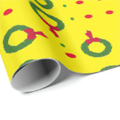 Weihnachtskrustenpunkte Geschenkpapier (Rolleneckpunkt)
