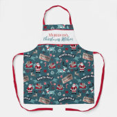 Weihnachtsküche - Feierliche Feiertage Kochen Schürze (Vorderseite)