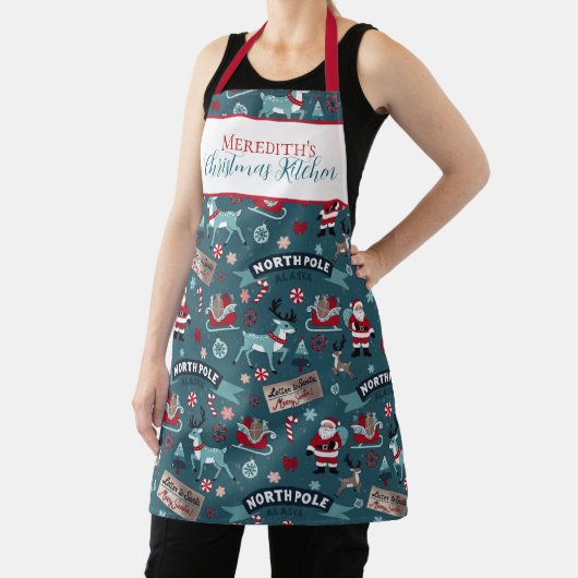 Weihnachtsküche - Feierliche Feiertage Kochen Schürze (InSitu)