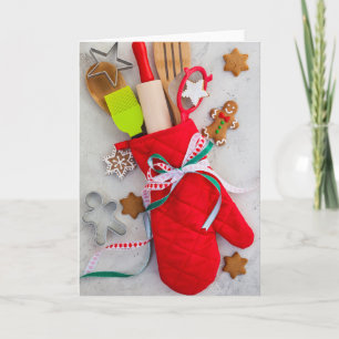 Weihnachtsküche Feiertagskarte