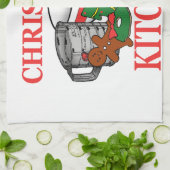 Weihnachtsküche Geschirrtuch (Gefaltet)