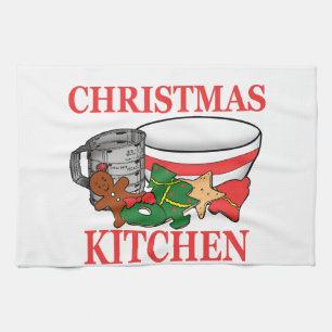 Weihnachtsküche Geschirrtuch