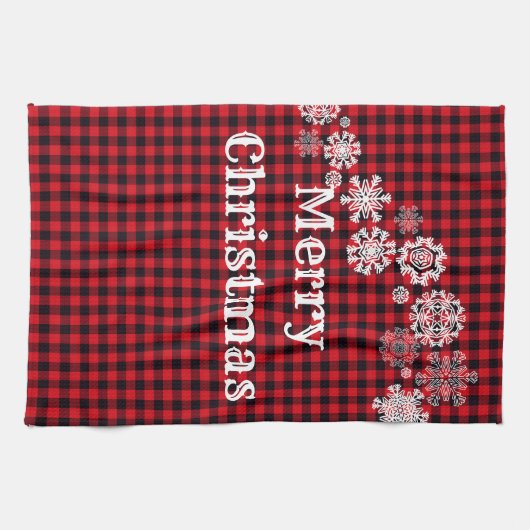 Weihnachtsküche Handtuch (Horizontal)