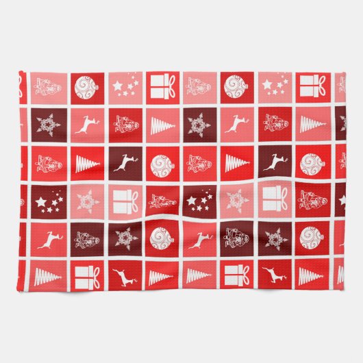 Weihnachtsküche Handtuch (Horizontal)