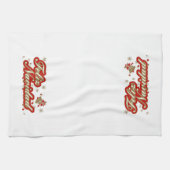 Weihnachtsküche Handtuch Feliz Navidad (Horizontal)