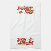 Weihnachtsküche Handtuch Feliz Navidad (Vertikal)
