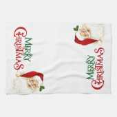 Weihnachtsküche Handtuch Frohe Weihnachten Weihnac (Horizontal)