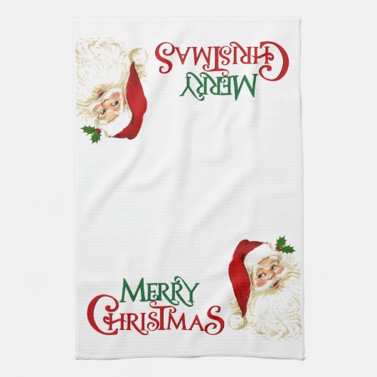 Weihnachtsküche Handtuch Frohe Weihnachten Weihnac (Vertikal)