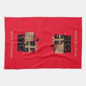 Weihnachtsküche Handtuch frohe Weihnachtsgeschenke (Horizontal)