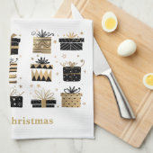 Weihnachtsküche Handtuch frohe Weihnachtsgeschenke (Viertel Falte)