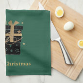 Weihnachtsküche Handtuch frohe Weihnachtsgeschenke (Viertel Falte)