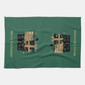 Weihnachtsküche Handtuch frohe Weihnachtsgeschenke (Horizontal)
