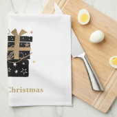 Weihnachtsküche Handtuch frohe Weihnachtsgeschenke (Viertel Falte)