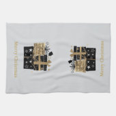 Weihnachtsküche Handtuch frohe Weihnachtsgeschenke (Horizontal)