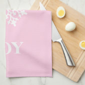 Weihnachtsküche Handtuch Joy Snowflake (Viertel Falte)