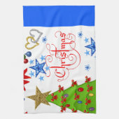 Weihnachtsküche Handtücher (Vertikal)