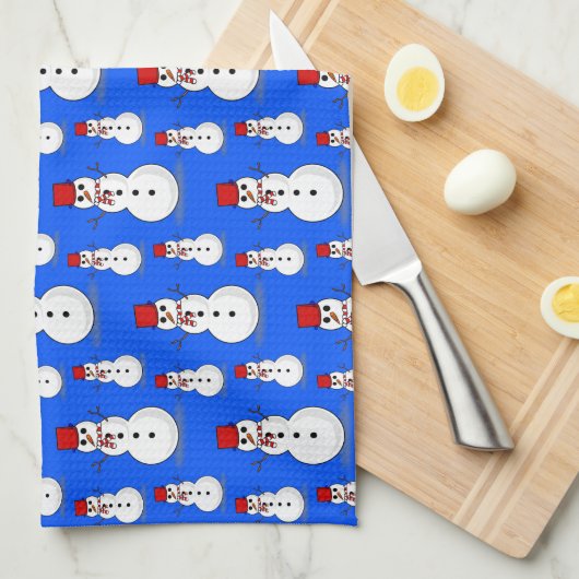 Weihnachtsküche Handtücher (Viertel Falte)