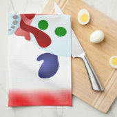 Weihnachtsküche Handtücher (Viertel Falte)