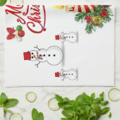 Weihnachtsküche Handtücher (Gefaltet)