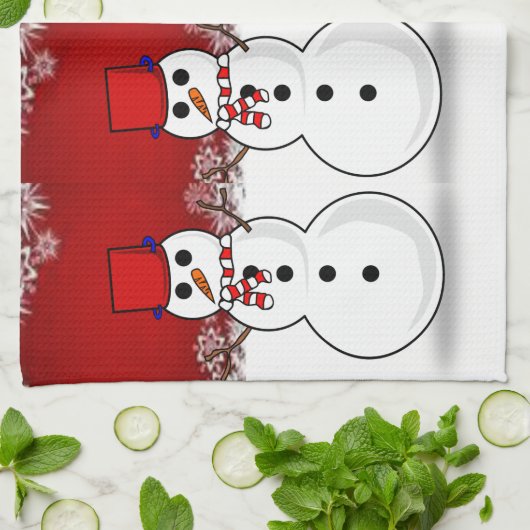 Weihnachtsküche Handtücher (Gefaltet)