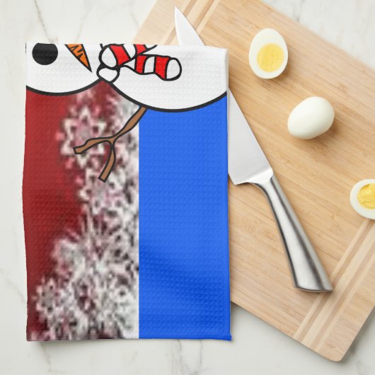 Weihnachtsküche Handtücher (Viertel Falte)