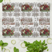 Weihnachtsküche Handtücher (Gefaltet)