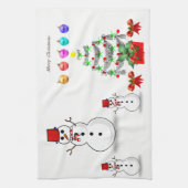 Weihnachtsküche Handtücher (Vertikal)