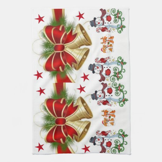 Weihnachtsküche Handtücher (Vertikal)