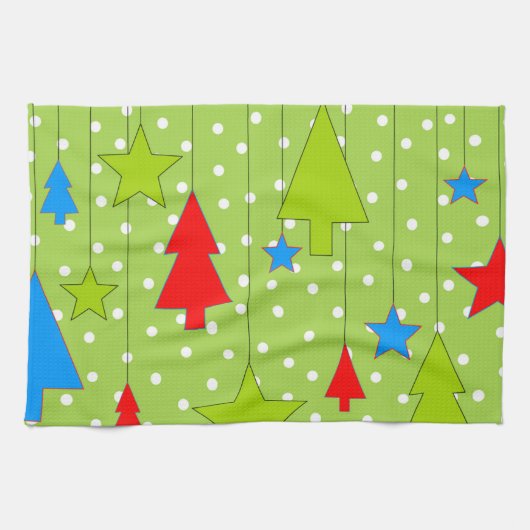 Weihnachtsküche Handtücher (Horizontal)