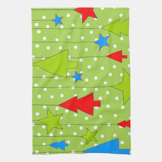 Weihnachtsküche Handtücher (Vertikal)