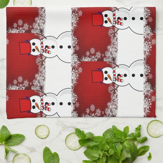 Weihnachtsküche Handtücher (Gefaltet)