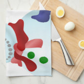 Weihnachtsküche Handtücher (Viertel Falte)