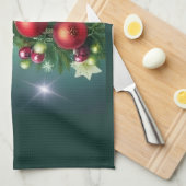 Weihnachtsküche Handtücher (Viertel Falte)