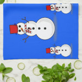 Weihnachtsküche Handtücher (Gefaltet)