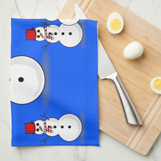 Weihnachtsküche Handtücher (Viertel Falte)